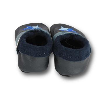 Krabbelschuhe freundlicher Hai
